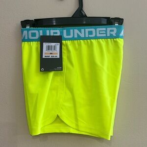 Little Girls Play Up Under Armour Shorts Size 6x NWT
